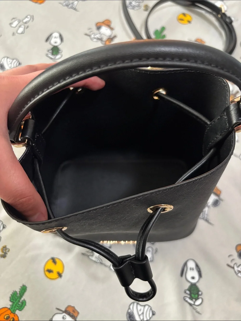 Michael Kors mini bucket bag